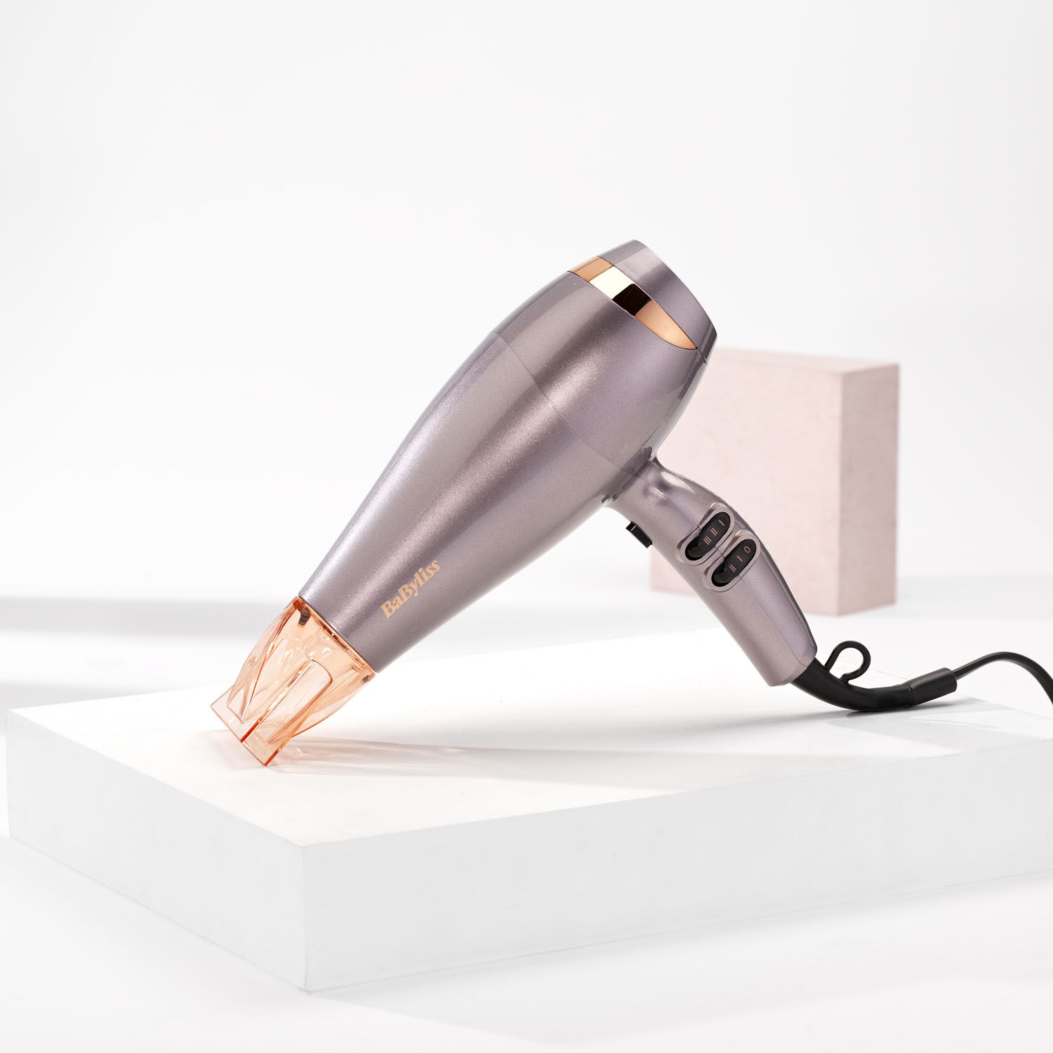 Elegance 2100 Hair Dryer stood up on flat surface